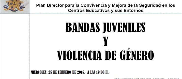 Charla Guardia Civil para padres y miembros de la Comunidad Educativa