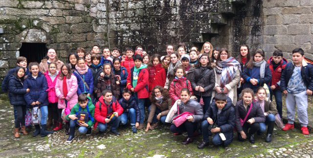 Visita ao castelo de Vimianzo dos alumnos de 5º e 6º E.P.