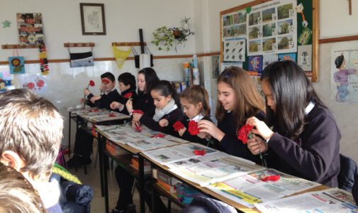 Actividade sobre as plantas en 5º de Primaria