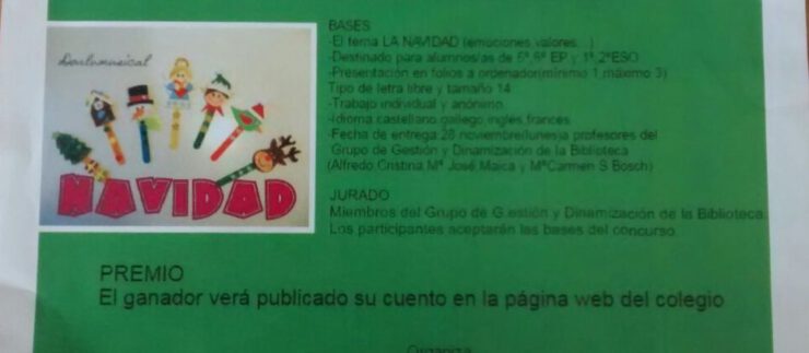 Primer Concurso Cuento de Navidad