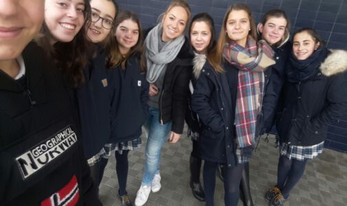 Clarisse y Fanny en Atocha Betanzos