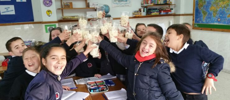 Palomitas en 3º EP