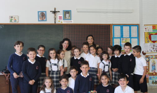 Visita de Berta Roca a 2º EP