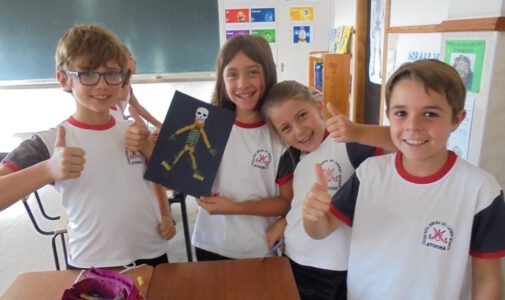 Los huesos en 4º de Primaria