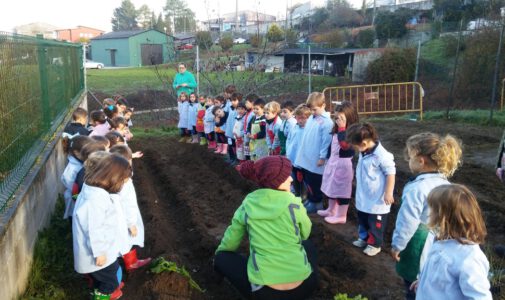 El huerto de Infantil