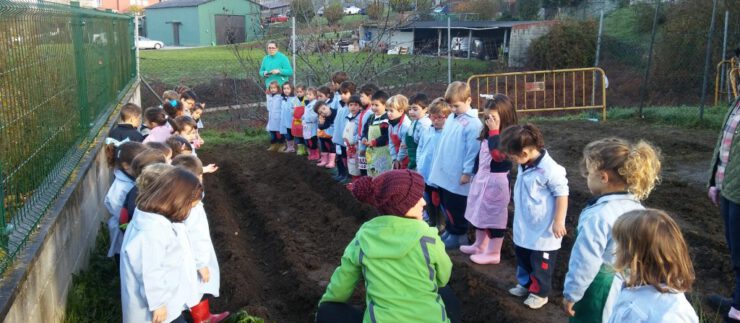 El huerto de Infantil