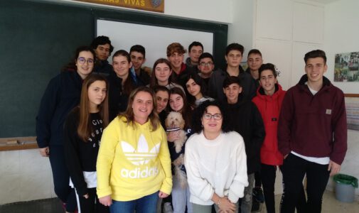 Una visita muy especial en 1° de Bachillerato