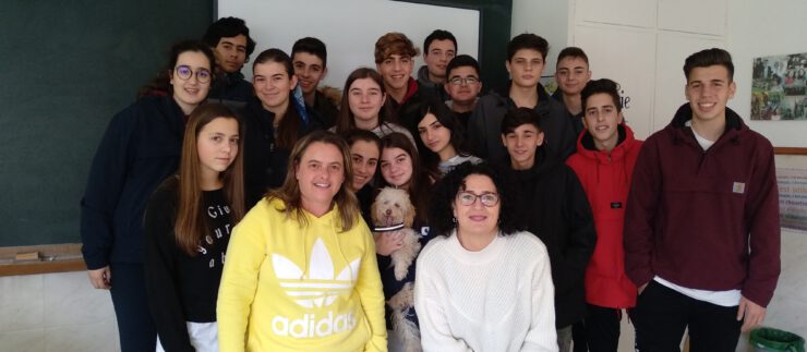 Una visita muy especial en 1° de Bachillerato