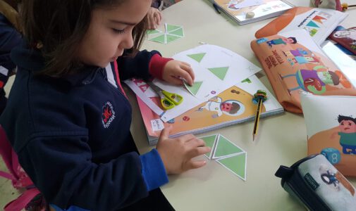 Tangrams en 1º de Primaria