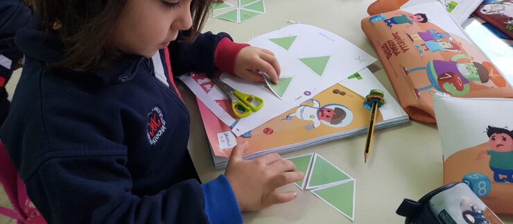 Tangrams en 1º de Primaria