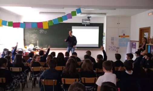 Un médico en el aula de 3º y 4º EP