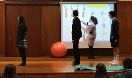 Continuamos con nuestro Erasmus: Videoconferencia e higiene postural