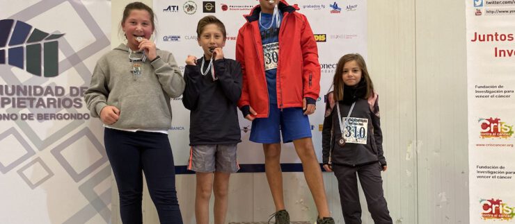 Primera carrera para los niños de Running
