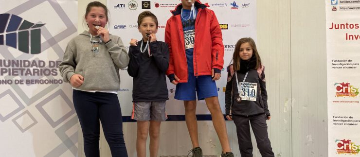 Primera carrera para los niños de Running