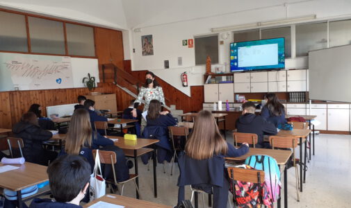 “Que brille o meu verso” con Antía Otero – 2º ESO