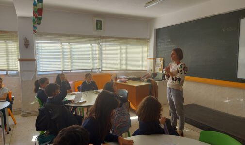 Visita da escritora Rosa Aneiros