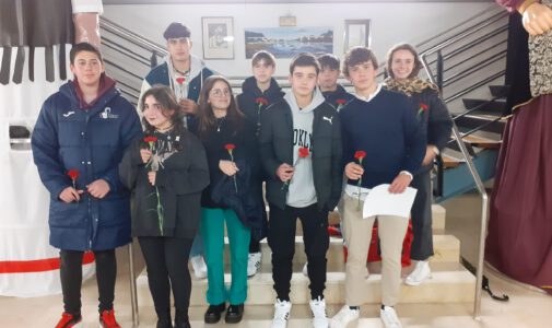 Participación do alumnado de ESO na homenaxe “Rosalía, a nosa voz” – 24 de febreiro