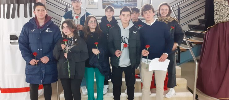 Participación do alumnado de ESO na homenaxe “Rosalía, a nosa voz” – 24 de febreiro