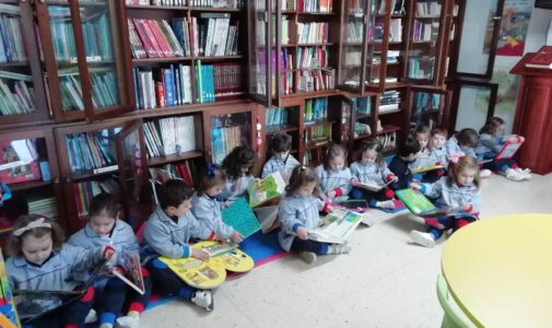 Infantil e a biblioteca
