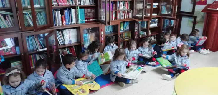 Infantil e a biblioteca