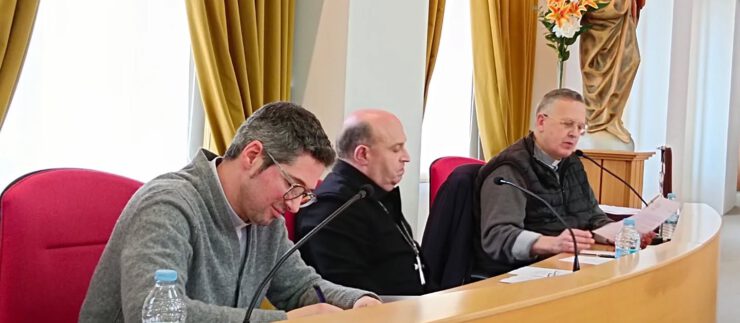 Reunión con Monseñor Francisco Prieto