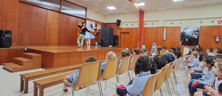 Espectáculo de danza para los pequeños del cole