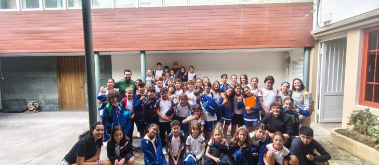 5.º y 6.º de EP de convivencia en Iñás