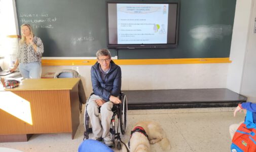 Charla para 3º y 4º EP de la mano de ASPAYM Galicia