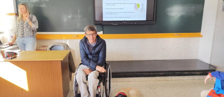 Charla para 3º y 4º EP de la mano de ASPAYM Galicia