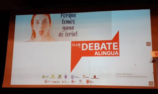 Xornada de formación do Club de debate Alingua – 1º Bach.