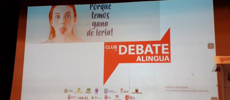 Xornada de formación do Club de debate Alingua – 1º Bach.