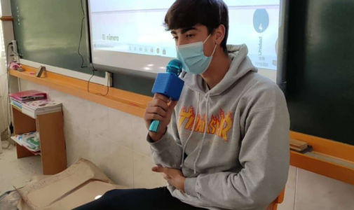 Entrevista de 4ºEP a Quique Teijo, jugador del Depor