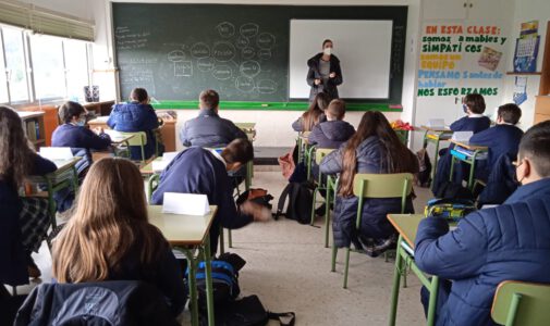 Dores Tembrás en 1º de ESO