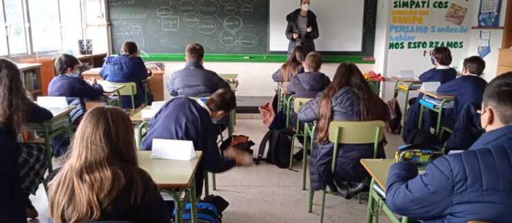 Dores Tembrás en 1º de ESO