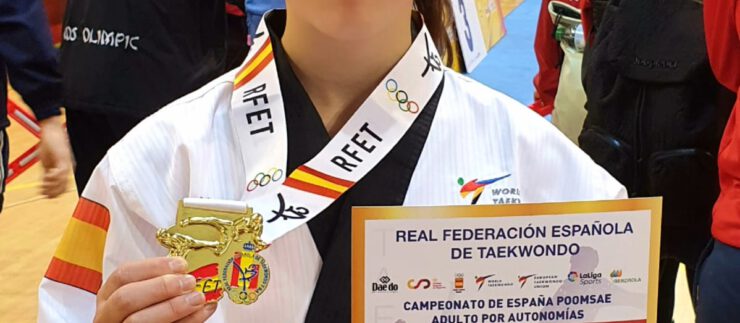 Medalla de ORO en Taekwondo en la modalidad de Poomsae
