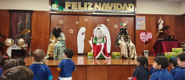 Visita de sus Majestades los Reyes Magos