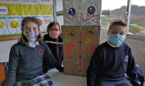 Las mascotas de 4ºEP… ¿¿Robots??