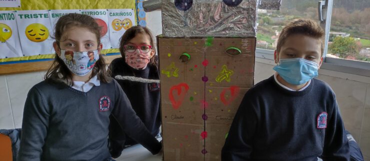 Las mascotas de 4ºEP… ¿¿Robots??