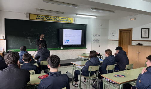 Charla en 4º ESO sobre la Excavación de Túneles
