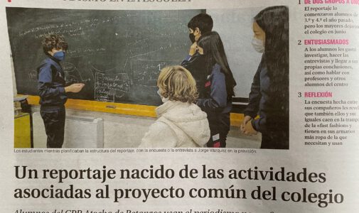 Nuestro cole en La Voz de Galicia