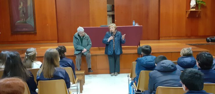 Visita de Pepita e José Manuel – Un futuro sostible